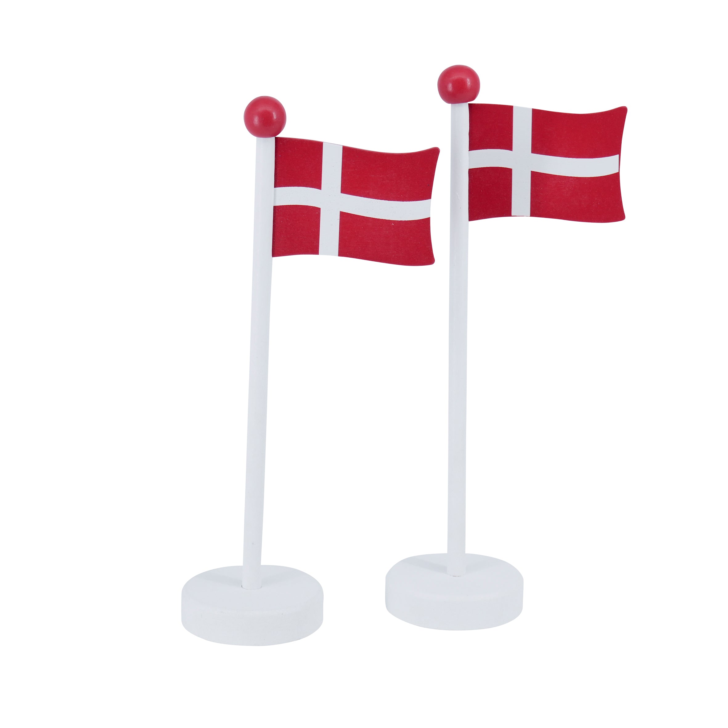 Bordflag dannebrog 22 cm 2 stk.