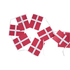 Guirlande m/20 stk. papirflag